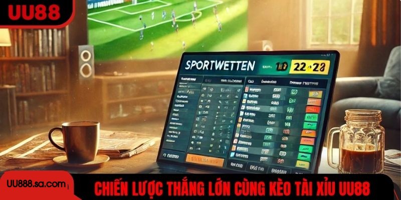 Chiến lược thắng lớn cùng kèo tài xỉu UU88 hiệu quả