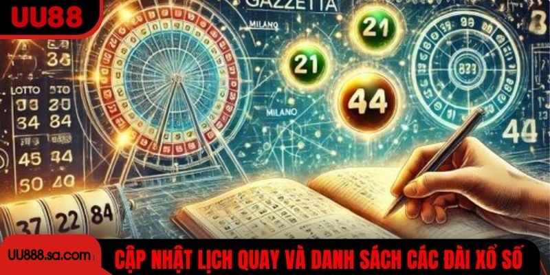 Cập nhật lịch quay và danh sách các đài xổ số miền Nam chính xác nhất
