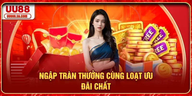 Ngập tràn thưởng cùng loạt ưu đãi chất
